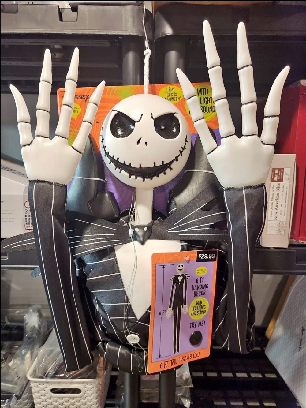 Disney Jack Skellington & Sally Hanging Reapers - Walgreens - Picture 3 of 6